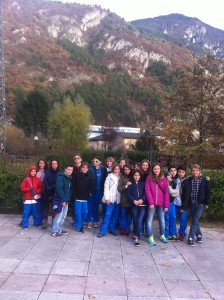 esordienti A in passeggiata a Trento