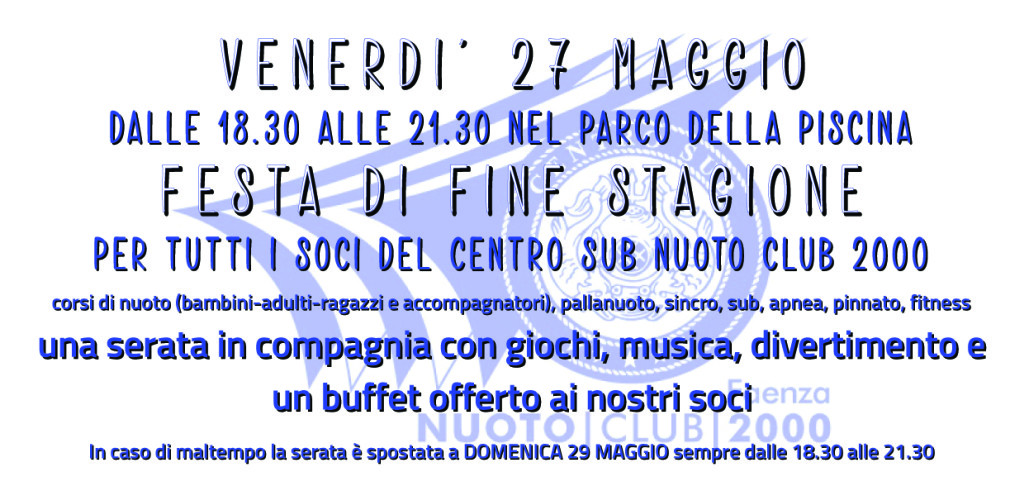 Festa soci 27 maggio 2016